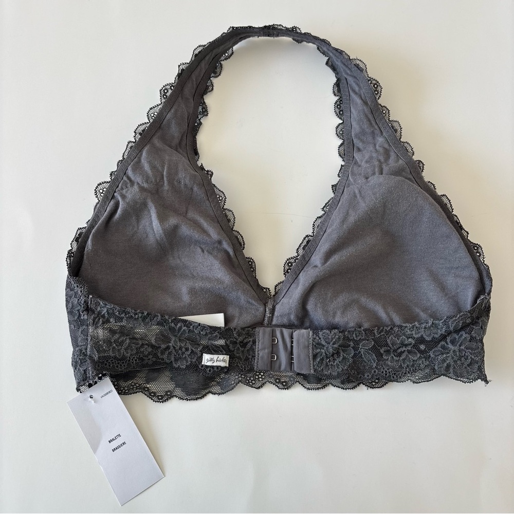 Hollister Grey Halter Bralette - Picture 2 of 2